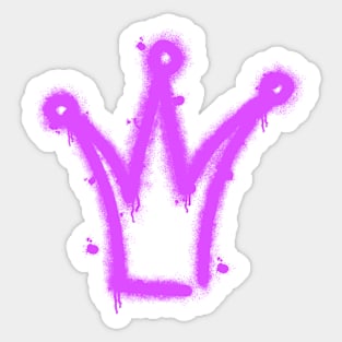 Graffiti crown Sticker